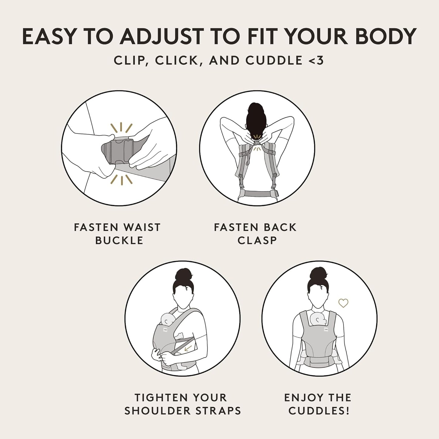 Baby Tula Explore Carriers - Breathable Baby Carrier Newborn to Toddler - Adjustable Toddler Carrier - Multiple Ergonomic Positions Front and Back - Ergonomic Fit for 7-45 lb - Mesh, Urbanista