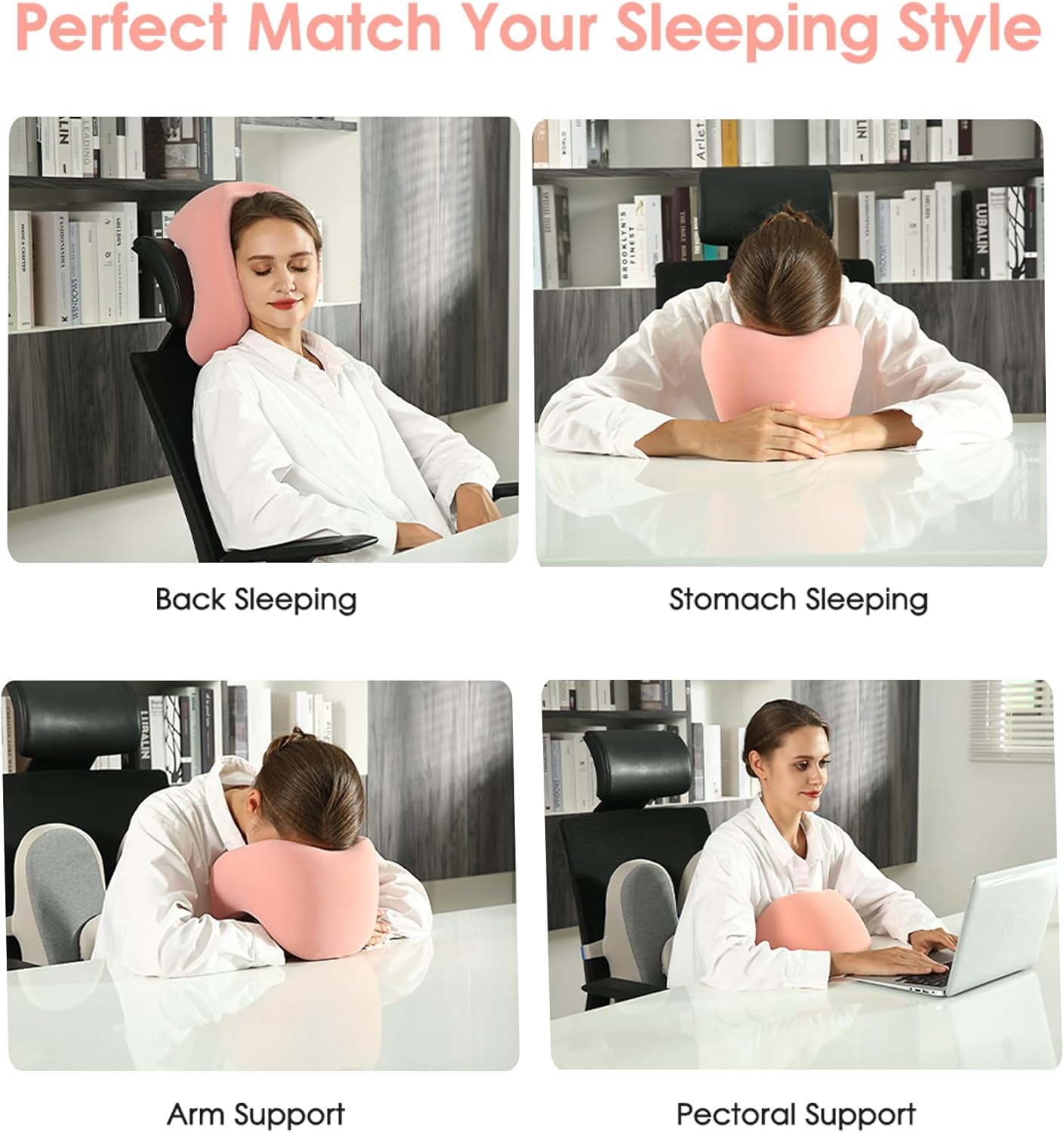 Travel Pillow, Neck Pillow Airplane, Plane Pillow Memory Foam Travel Neck Pillow with 360° Head and Neck Support, Portable Travel Essential Suitable for Airplane, Car, Train, or Bus Trip