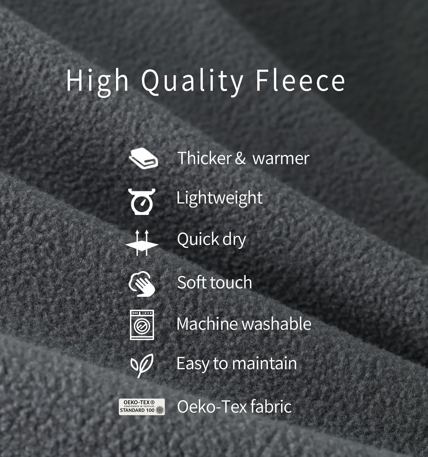 Travel Camping Blanket Lightweight and Breathable, 67 x 48 in Soft Airplane Flight Blanket for Travelers, Foldable Sheet with Stuff Sack for Train, Camp, backapcking, Office, Home (E651 Grey)