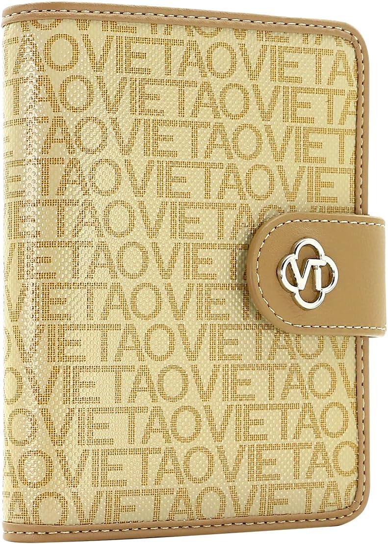 Passport Holder Wallet Bag with AirTag Holder, Card Slots Passport Solt Ticket Cash Solt, Photo Solt Sim Card Pen Slot.Apricot