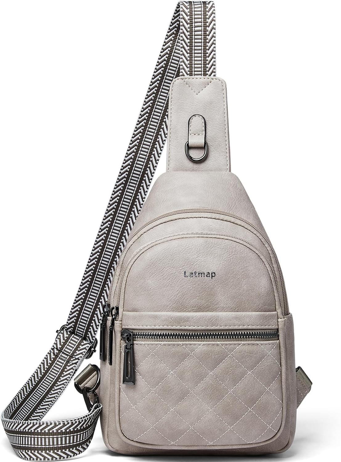 Sling Bag For Women Fanny Pack Crossbody Travel Shoulder Belt Bags Tote Backpack Purse Faux Leather