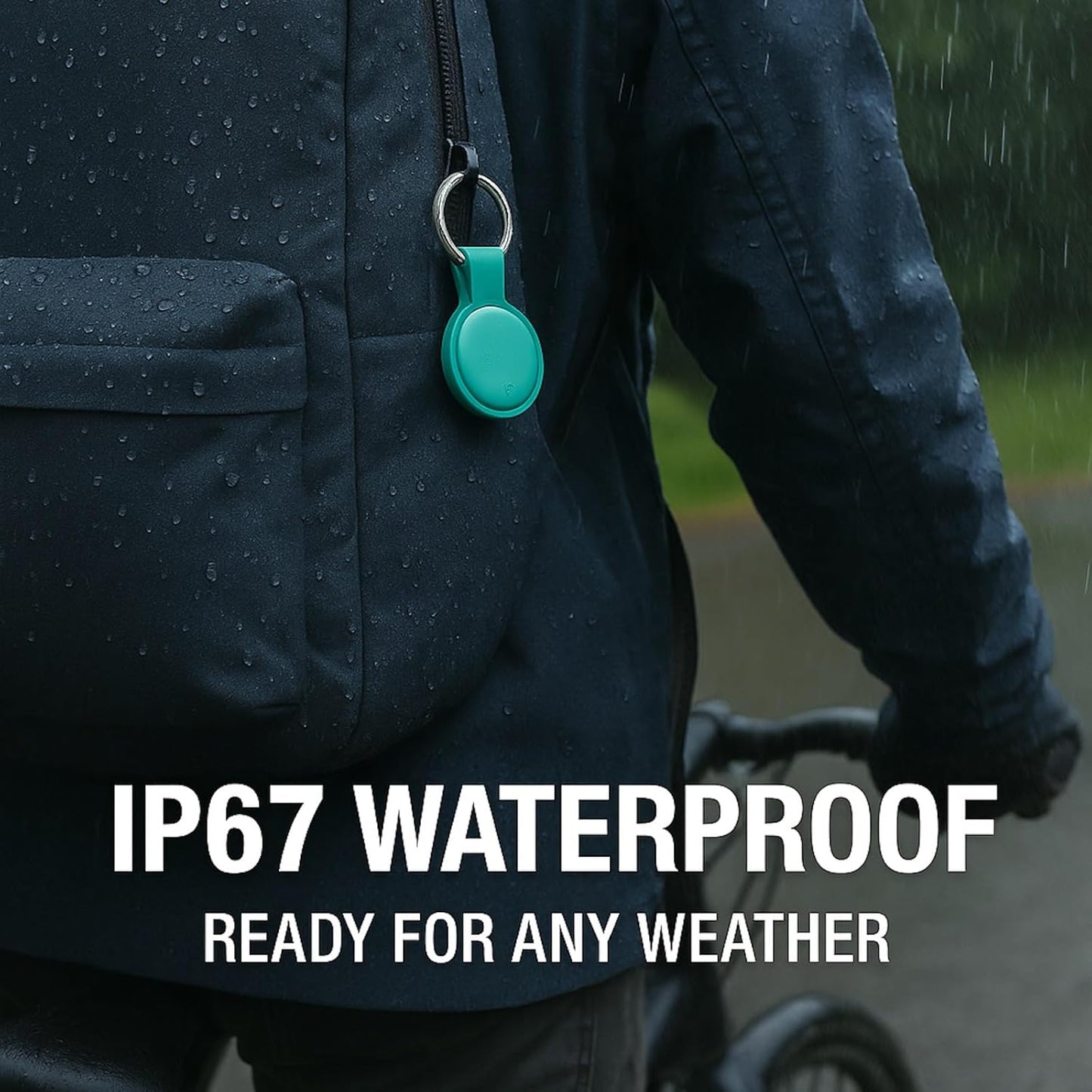 air Tags-4 Pack Android,Android Compatible Air Tracker Tag - Tracker Tags for Android Phones, Supports Google Find My Device, 2025 New Model (Black 4 Pack)