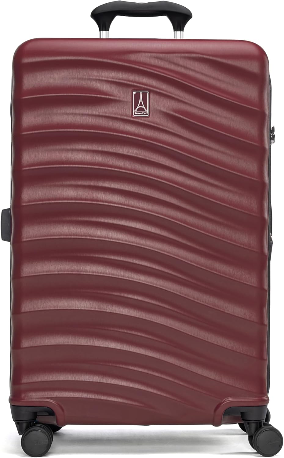 Travelpro Maxlite Air V2 Hardside Expandable Checked Luggage, 8 Spinner Wheels, Lightweight Hard Shell Suitcase, TSA lock, Cabernet, Checked Medium 25-Inch