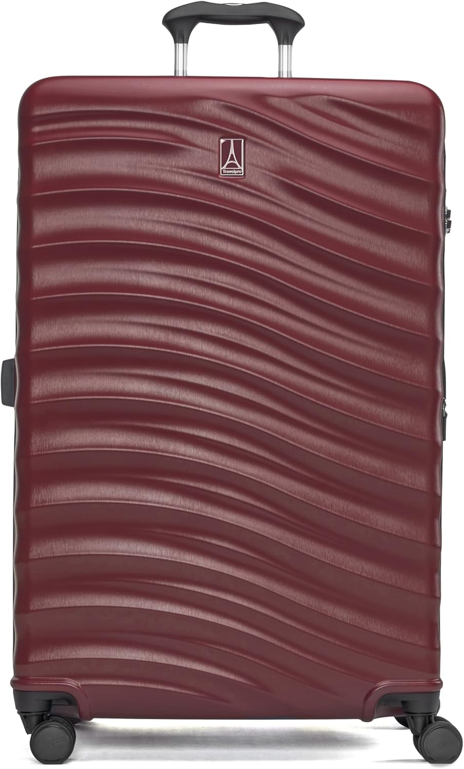 Travelpro Maxlite Air V2 Hardside Expandable Checked Luggage, 8 Spinner Wheels, Lightweight Hard Shell Suitcase, TSA lock, Cabernet, Checked Large 28-Inch