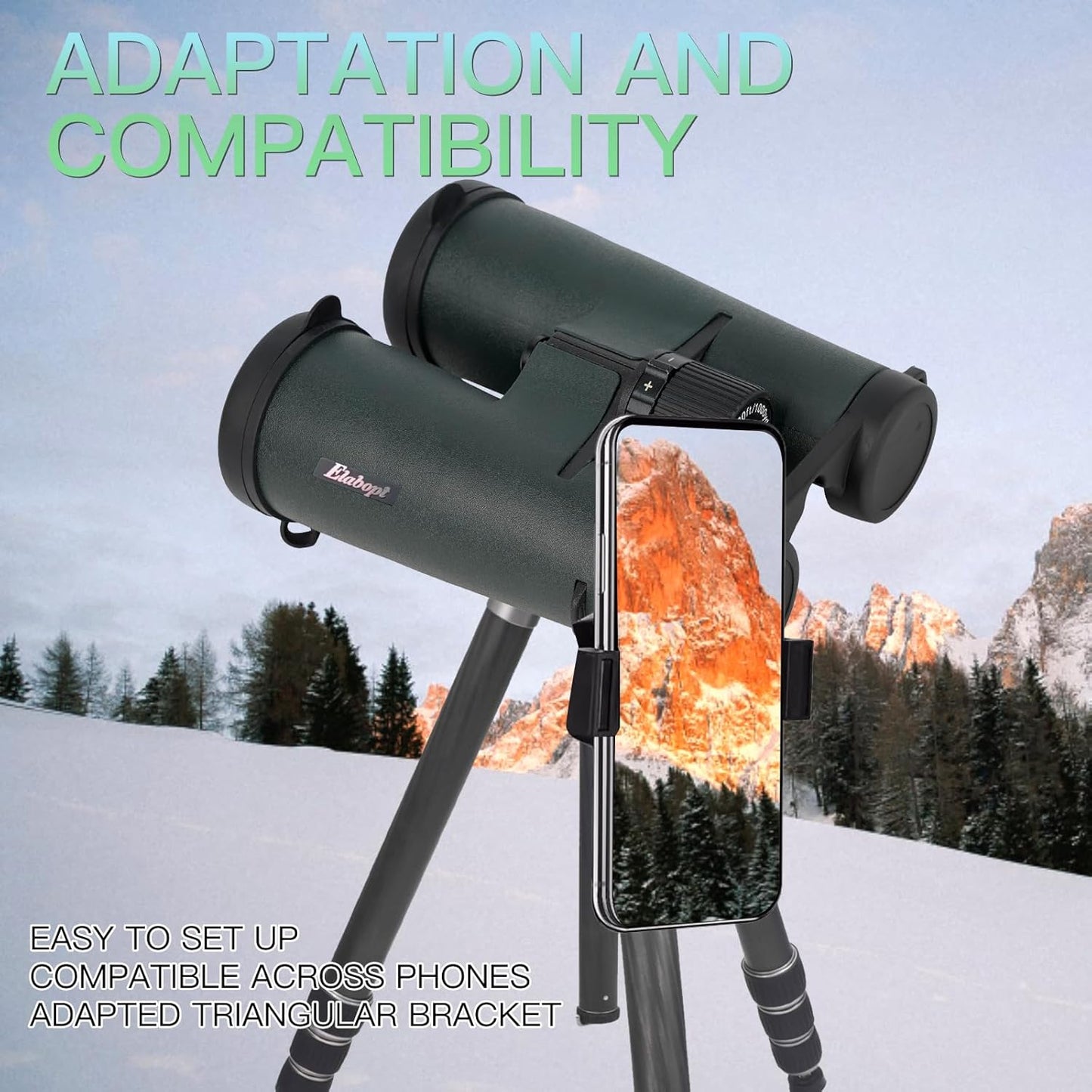 10x50ED Compact Binoculars for Adults – High-Powered BAK4 Prisms, Diamond White Coating, Waterproof & Fogproof, Rubber Armored – Ideal for Bird Watching, Hunting, Travel, Outdoor Sports