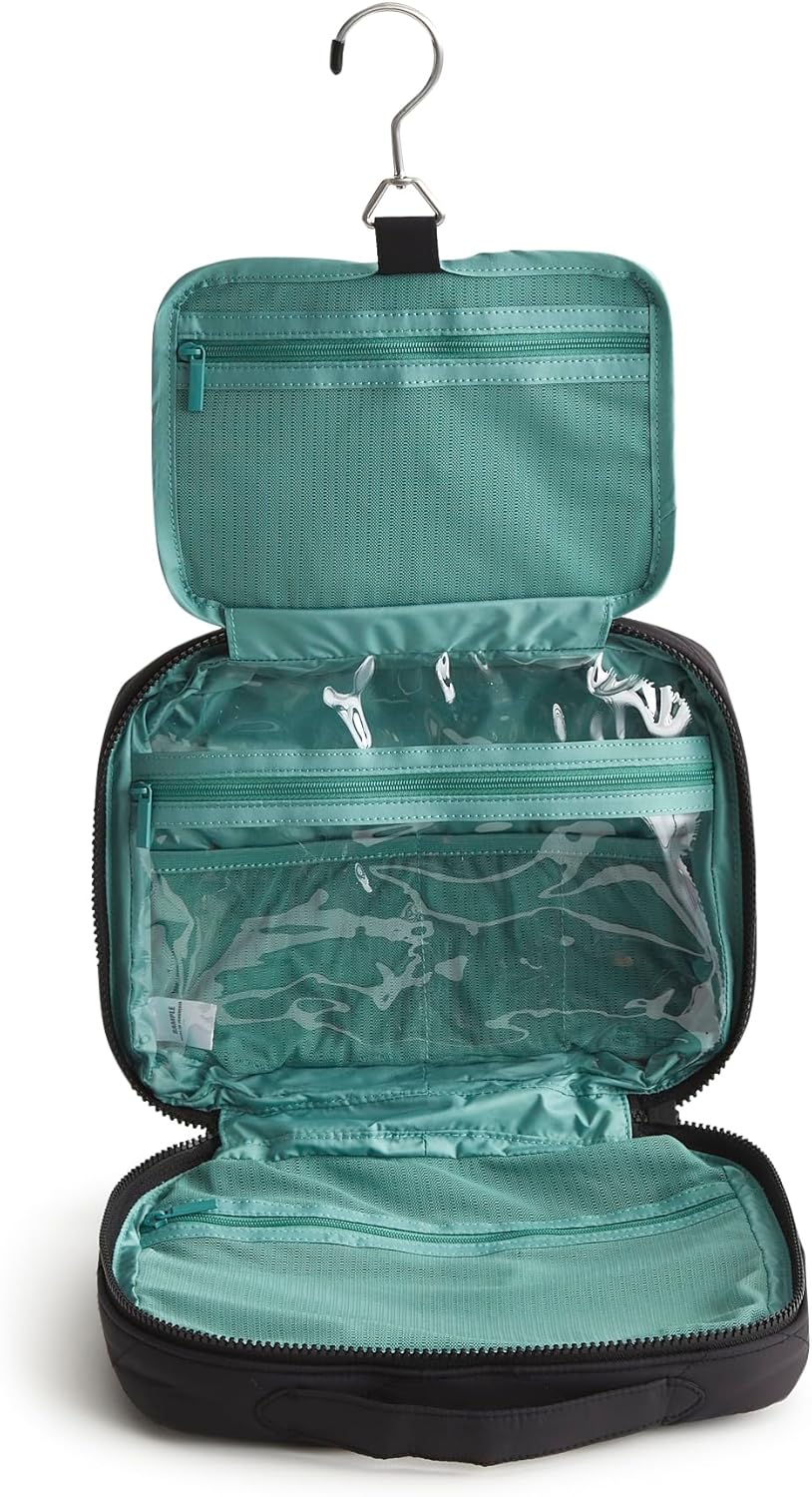 Vera Bradley Women's Featherweight Hanging Travel Organizer Makeup Bag