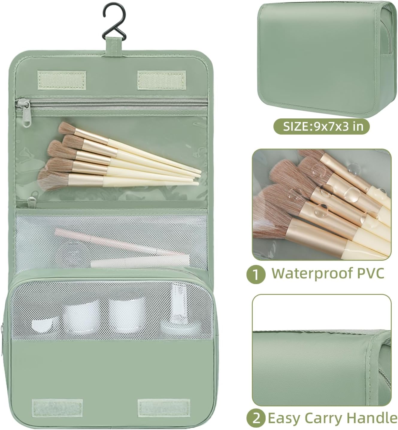 BAGAIL 6 Set/8 Set/10 Set Packing Cubes Various Sizes Packing Organizer for Travel Accessories Luggage Carry On Suitcase