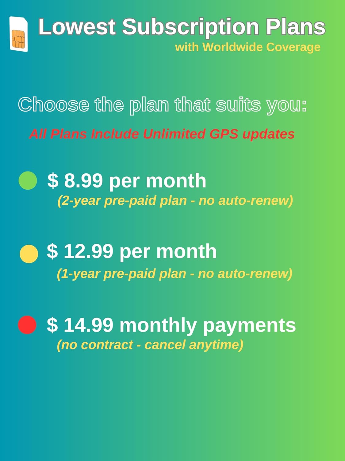 EASYTRACK GPS, Real Time Tracking, Location History, SOS Alerts, Motion Activated, Geo-Fence Alarms, Alert Notification,Waterproof, Magnetic case (add-on), Lowest Subscription Plan Worldwide Coverage