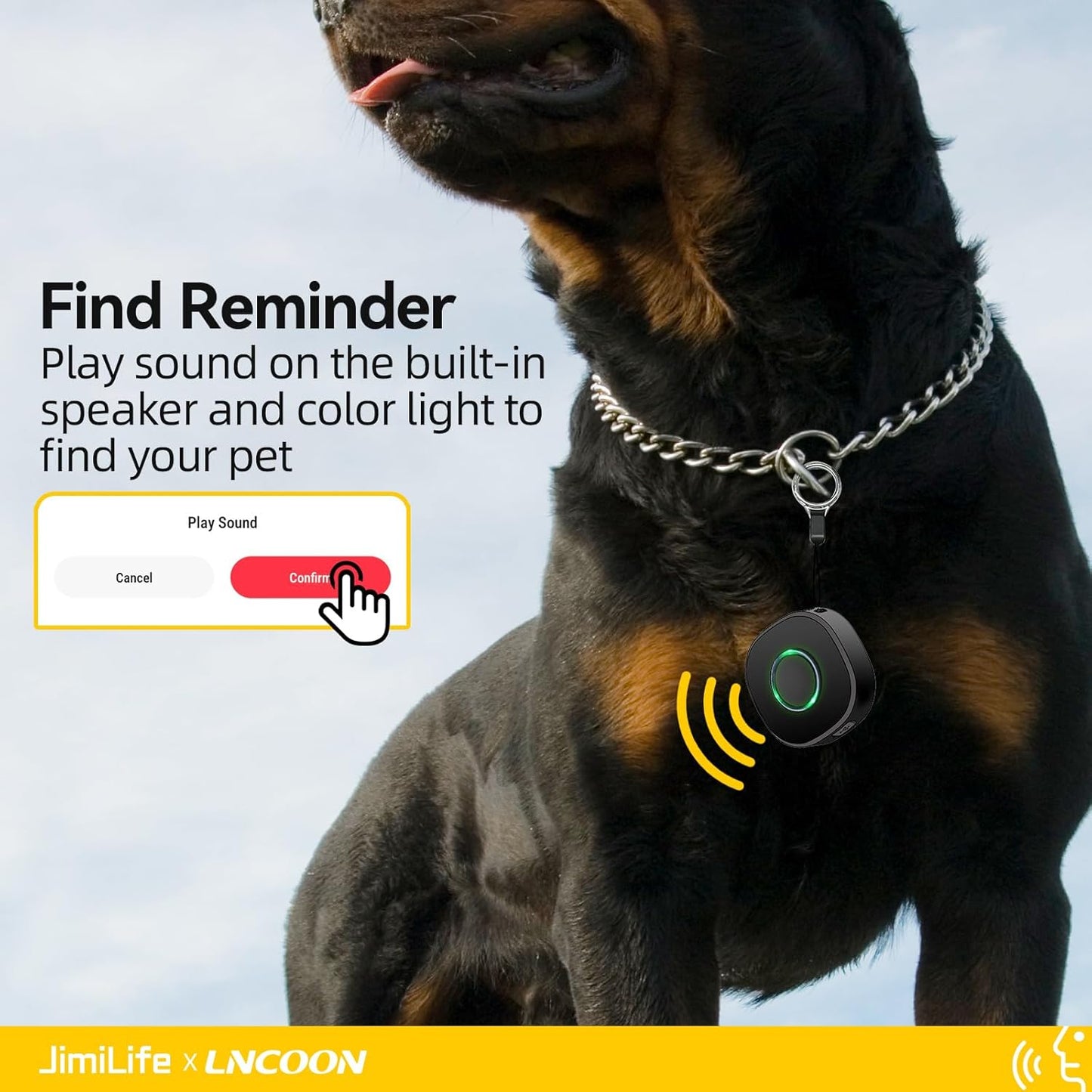 Mini GPS Tracker, Locator with SOS Button Real-Time GPS Tracking Device | GEO-Fence | Battery Alert | for Kid | Elderly | Dog - Subscription Required