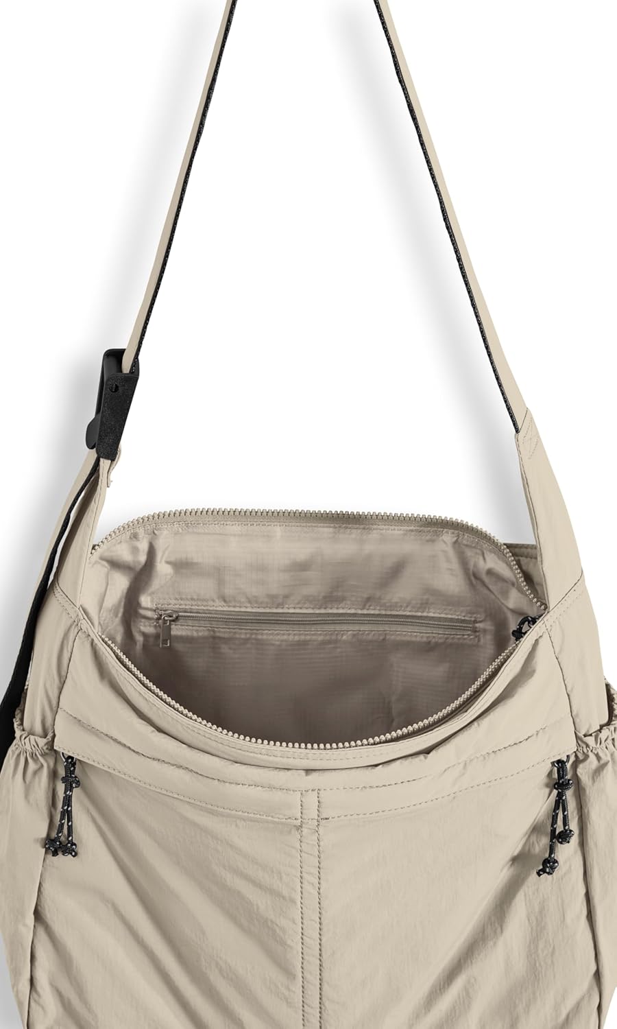 ODODOS 20L Crossbody Tote Bag Large Capacity Lightweight Hobo Shoulder Sling Bags for Gym Shopping Beach Travel