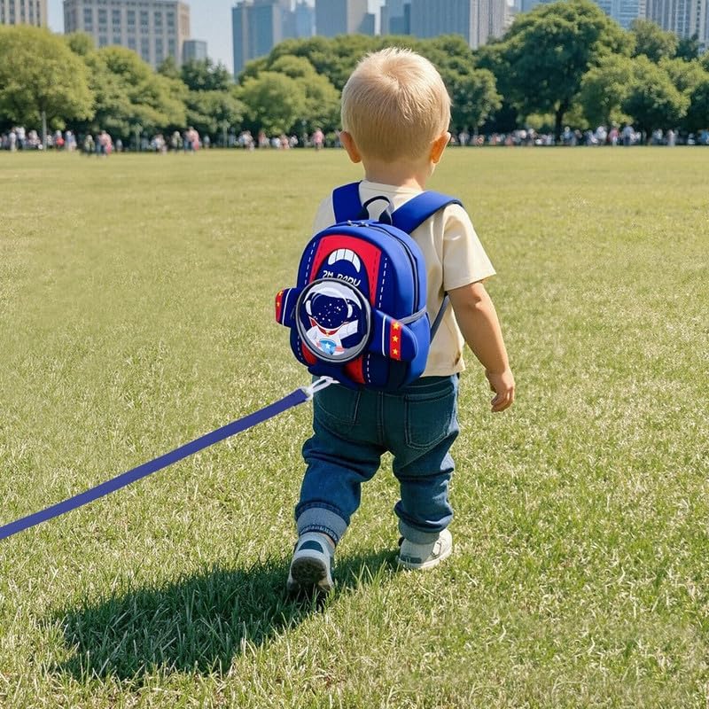 Padgene Toddler Backpacks Kids Preschool Backpack Waterproof Neoprene Animal Schoolbag Lunch backpack 3D Cartoon Mini Travel Bag for Boys Girls Ages 3-5