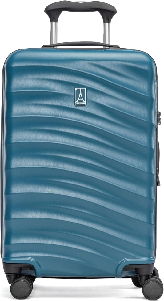 Travelpro Maxlite Air V2 Hardside Expandable Carry on Luggage, 8 Spinner Wheels, Lightweight Hard Shell Suitcase, TSA lock, Teal, Carry On 21-Inch