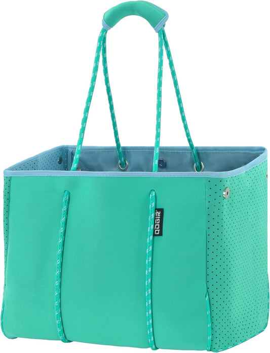 QOGiR Neoprene Multipurpose Beach Bag Tote with Inner Zipper Pocket … … … …
