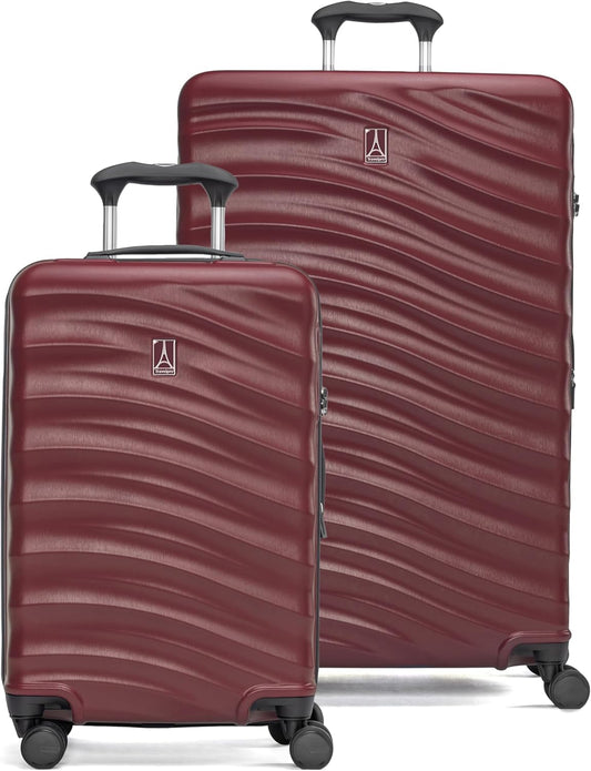 Travelpro Maxlite Air V2 Hardside Expandable Luggage, 8 Spinner Wheels, Lightweight Hard Shell, TSA lock, Cabernet, 2-Piece Set (21/28)