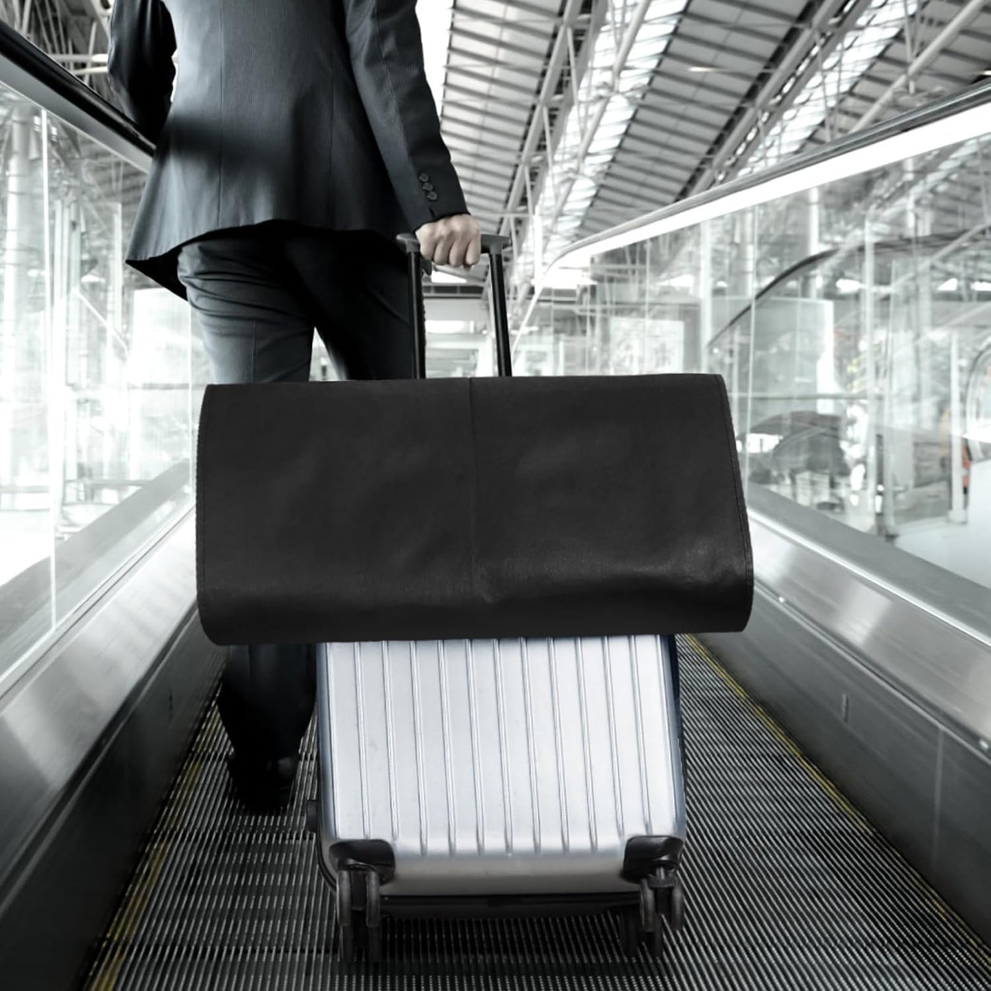 Zilink Suit Bags for Men Travel 43" Garment Bags for Travel with Pockets Waterproof Suit Cover Bags for Suits,T-shirts Jackets, Coat