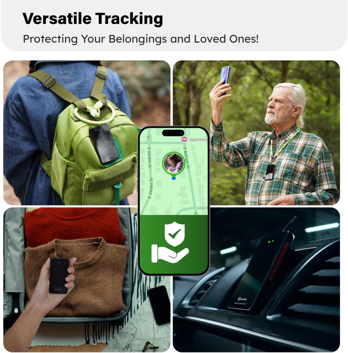 GlocalMe KeyTracker Global GPS Tracker for Luggage, Vehicles, Car, Kids, Wordwide Positioning Unlimited Distance Item Finder, Real Time Tracking with 6 Location Technologies