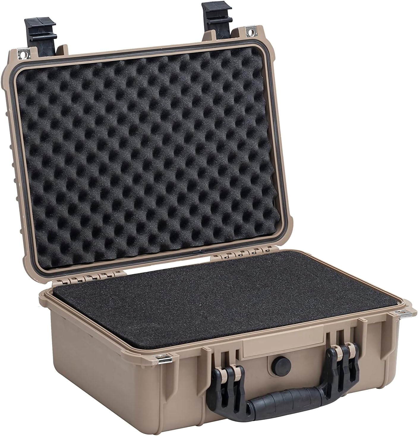 MEIJIA Portable All Weather Waterproof Camera Case With Foam,Fit Use of Drones,Camera,Equipments,Pistols,15.98x12.99x6.85inches