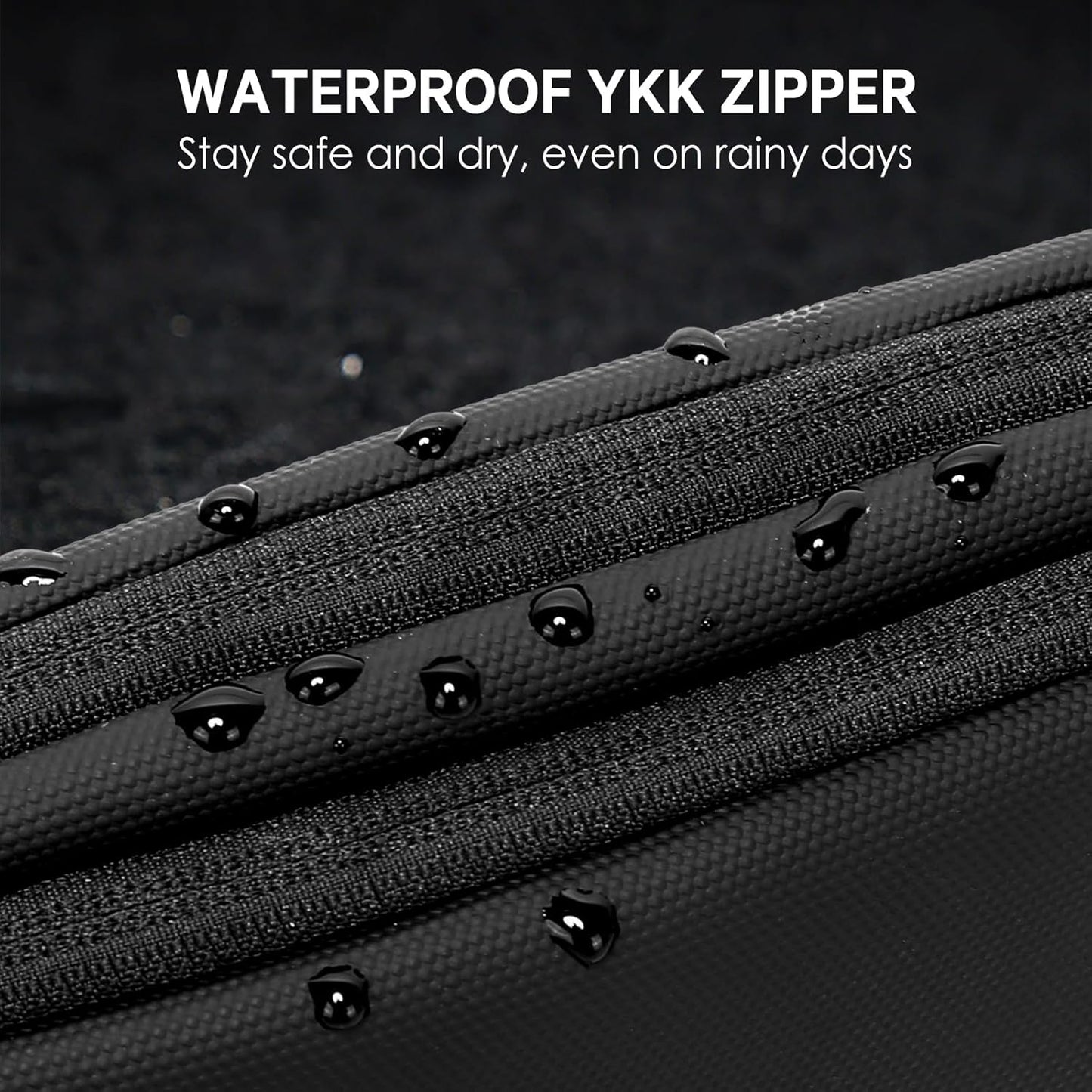 BANGE Travel Organizer Case, Water Resistant Electronics Travel Bag Organizer for Cable,Easy to store backpacks (Black)