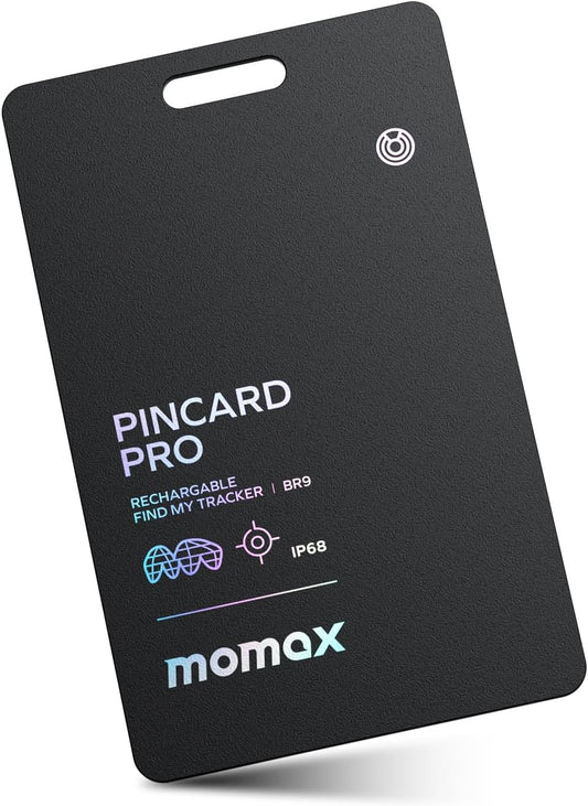 MOMAX Key Finder, Tracker Tag, Works with Apple Find My (iOS Only), Key Tracker with APP,Sound Location, Key Locator Tracker for Luggage, Suitcase, Wallet, Pet, Kid