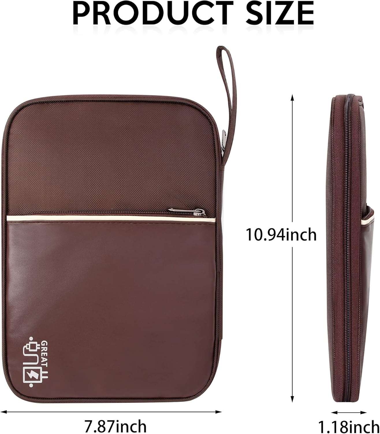 SELLYFELLY Electronics Organizer Travel Cord Organizer Case Compact Electronics Accessories Bag for Cable, Cord, Charger, Phone, Hard Drive