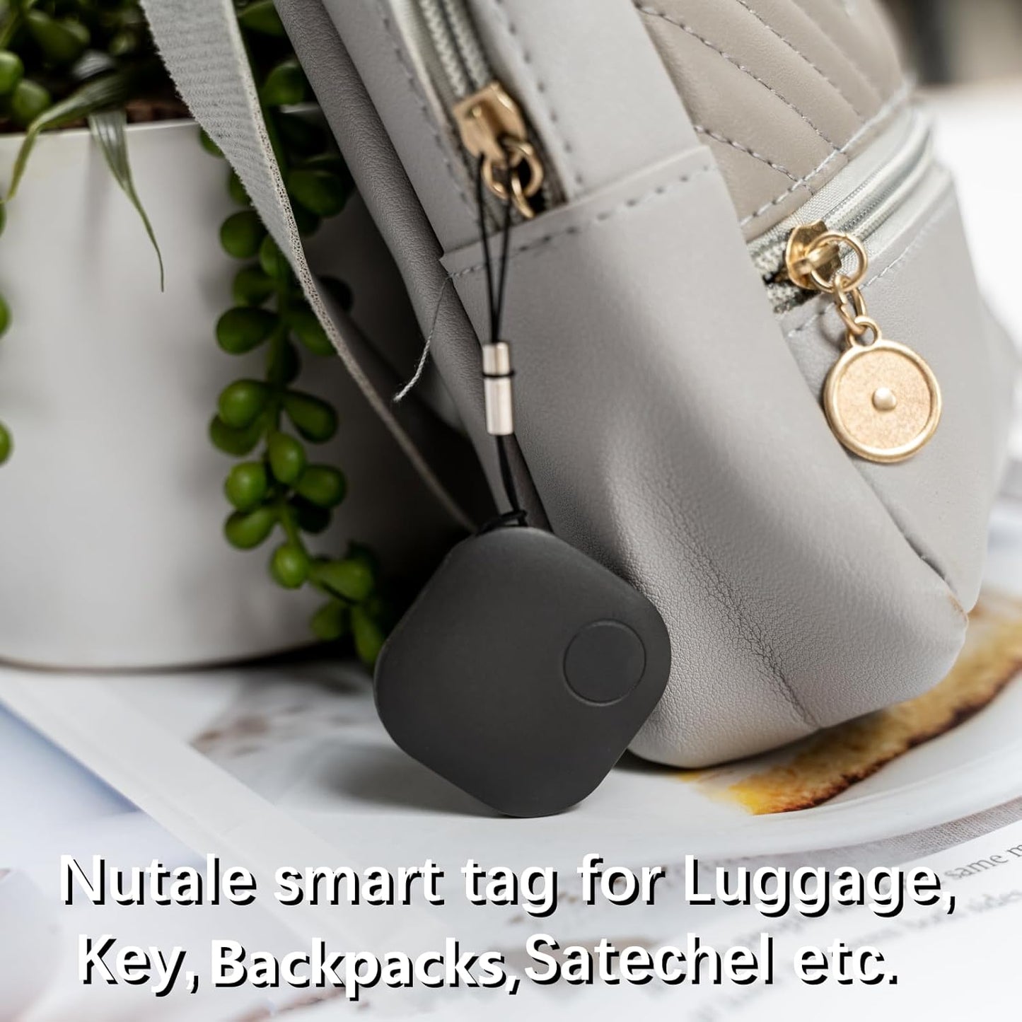 Air Tags-2 Pack Bluetooth Item Finders Work for Apple Find My APP(iOS Only) Tracker Tags for Keys, Luggage, Backpack, Smart Tag with Lanyard