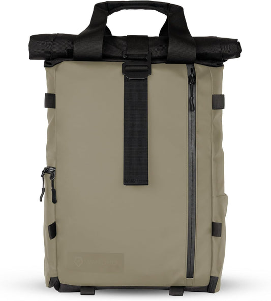 WANDRD PRVKE Lite: Weather-Resistant Travel & Camera Backpack with Laptop Sleeve, Quick Side Access, Clamshell Opening – Ideal Photography & Travel Bag