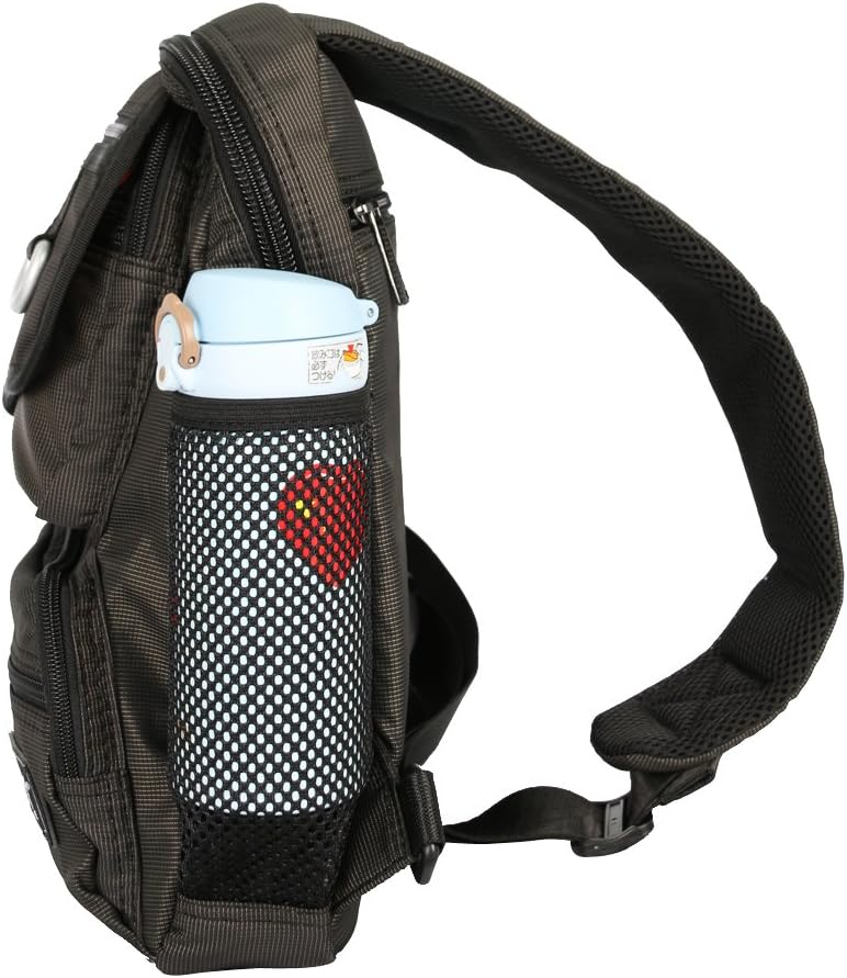 Sling Bag Chest Shoulder Backpack Crossbody Multipurpose Daypack For Men Women Black