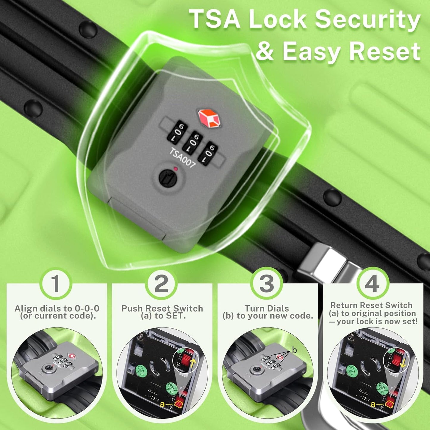 Krute Luggage 28 Inch Aluminum Frame Luggages TSA Lock No Zipper Checked Suitcase with Spinner Wheels Hardshell Lightweight PC+ABS Large Suit Case