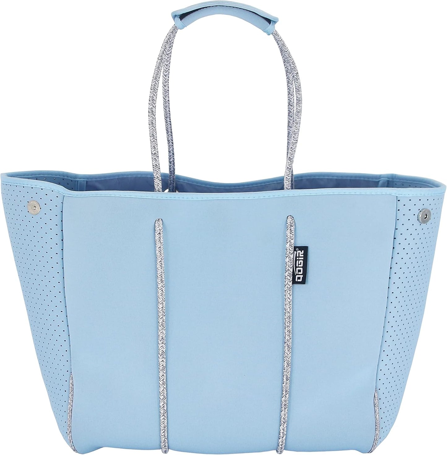 QOGiR Neoprene Multipurpose Beach Bag Tote with Inner Zipper Pocket … … … …