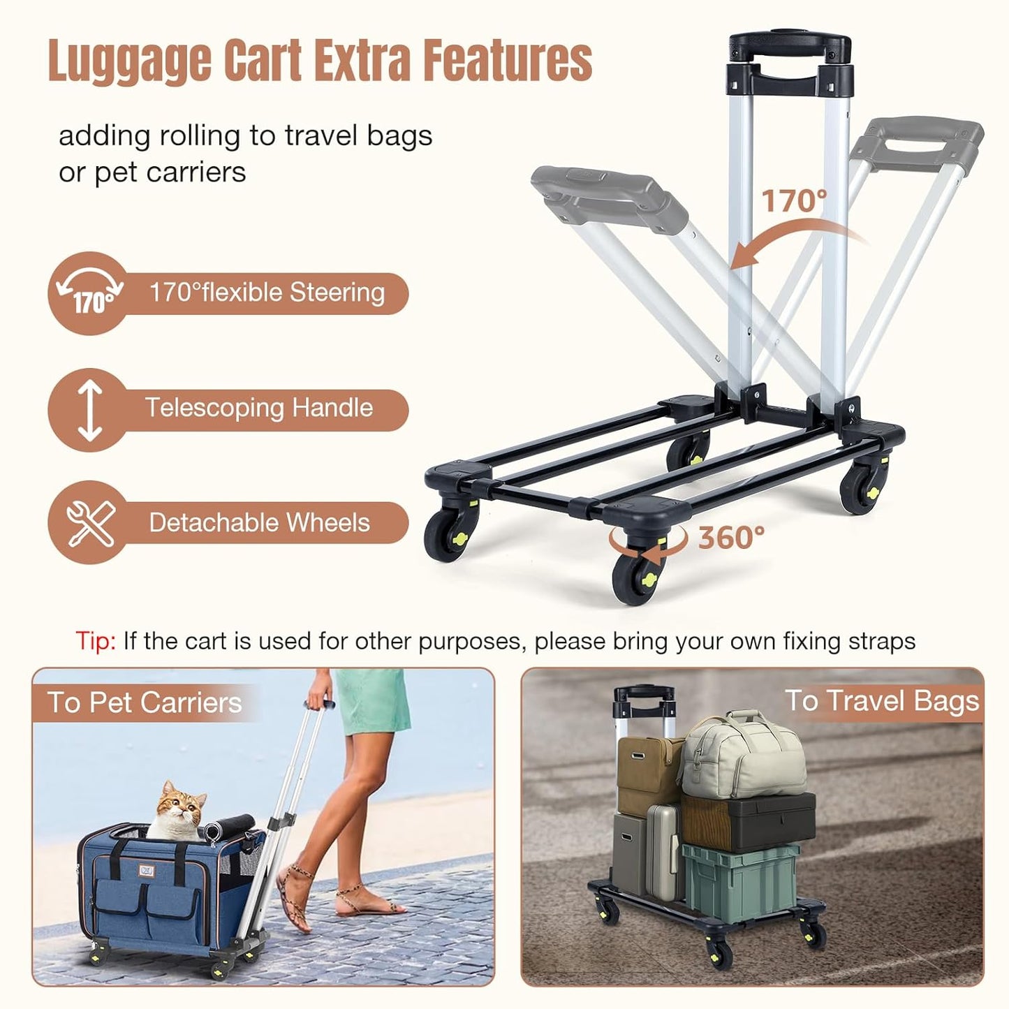 Infant Car Seat Travel Bag with Wheels Fits Chicco KeyFit 30,Nuna Pipa, UPPAbaby MESA,Padded Car Seat Bags for Airplane, Gate Check Bag with Side Pocket,Removable Cover for Air Travel, Grey