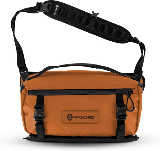 WANDRD ROGUE V1 9L Sling: Compact Camera Sling and Crossbody Bag with Fast Access, 3-Way Carry– Lightweight Everyday Bag Great for Travel, Photography, and Daily Use (Sedona Orange)
