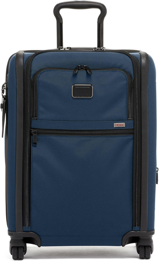 TUMI Men's Alpha Continental Dual Access 4 Wheel Carry On Suitcase