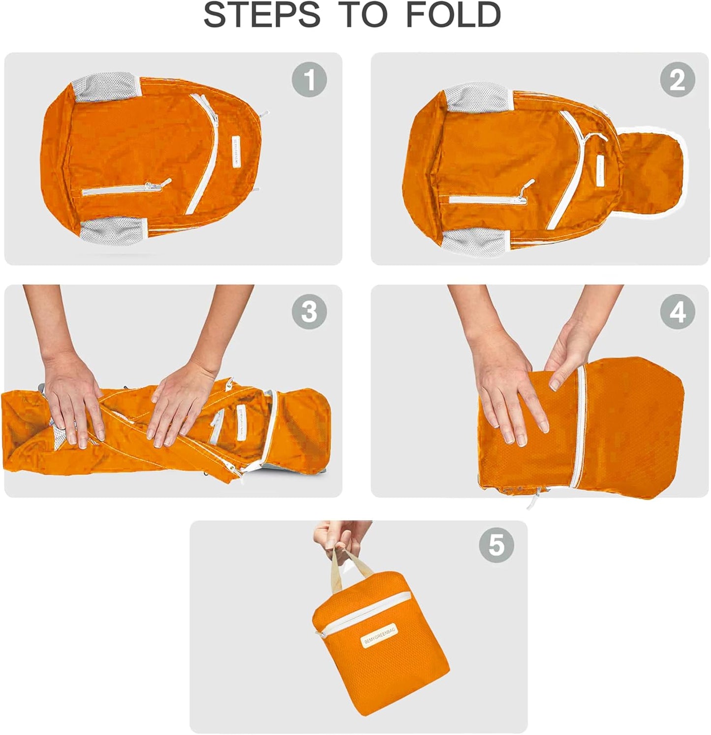 35L Foldable Waterproof Backpack For Outdoor Sports Travel Inside Wet Clothes Compartment Packable For Multiple