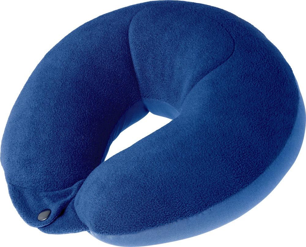 Classic Bean Sleeper, Comfortable Travel Pillow Filled with Micro Polybeans, Neck Pillow for Uninterrupted Sleep, Ideal for Airplane, Bus, Car, and Train, Travel Essentials, Assorted Colors