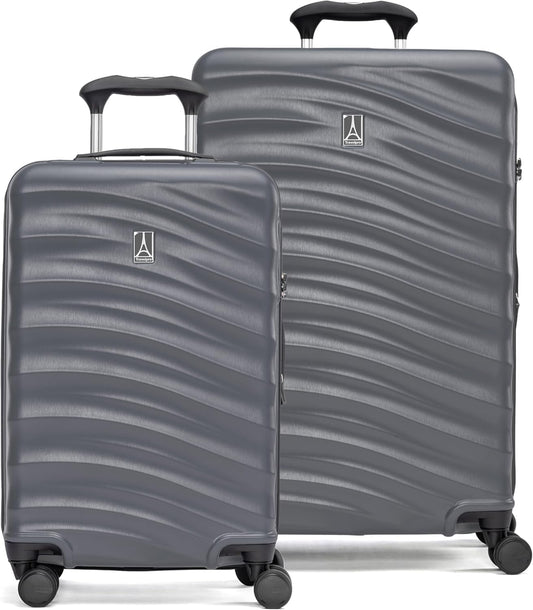 Travelpro Maxlite Air V2 Hardside Expandable Luggage, 8 Spinner Wheels, Lightweight Hard Shell, TSA lock, Shadow Grey, 2-Piece Set (21/25)