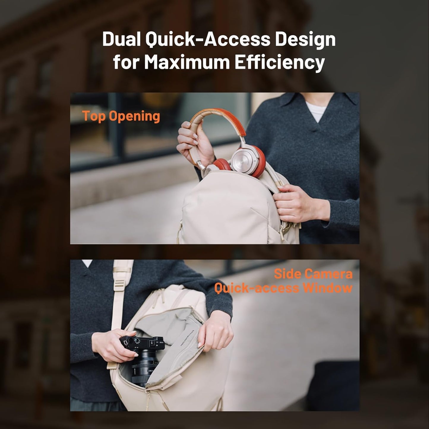 PGYTECH OneGo Lite Camera Backpack Water-Resistant DSLR/Mirrorless Bag 22L