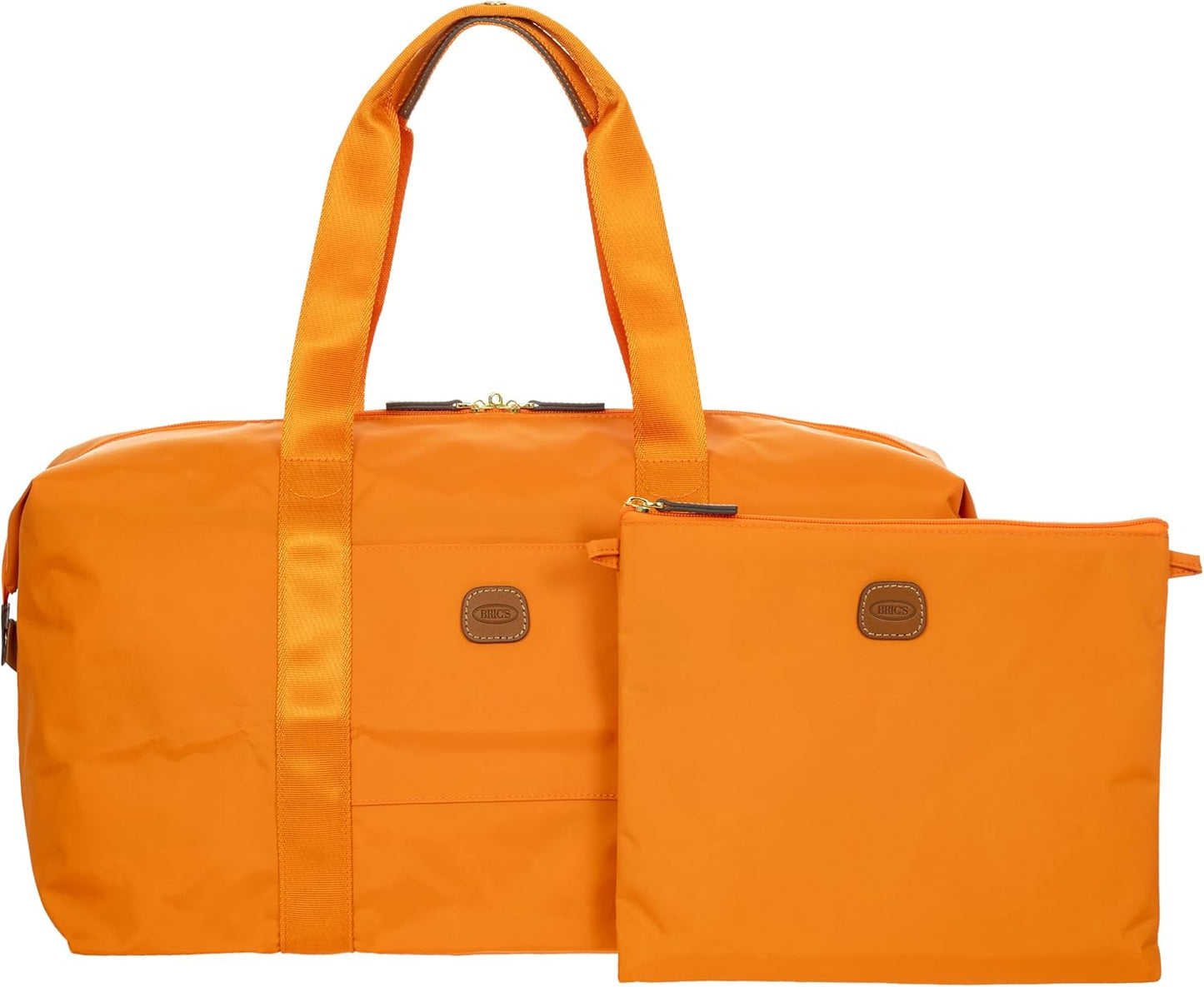 Bric's X-Bag/X-Travel 2.0 Folding Duffel Bag - 18" Carry On and Overnight Travel Bag - Sunset