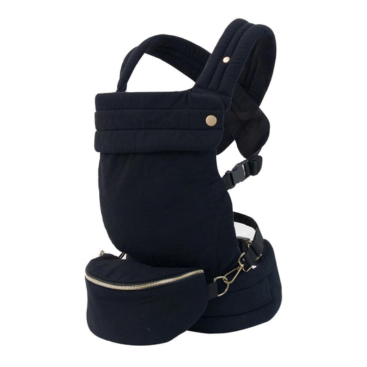 Ergonomic Baby Carrier for Newborns to Toddlers (7-35 lbs) with Adjustable Straps and Belt Bag – Comfortable, Versatile, and Stylish Babywearing Solution