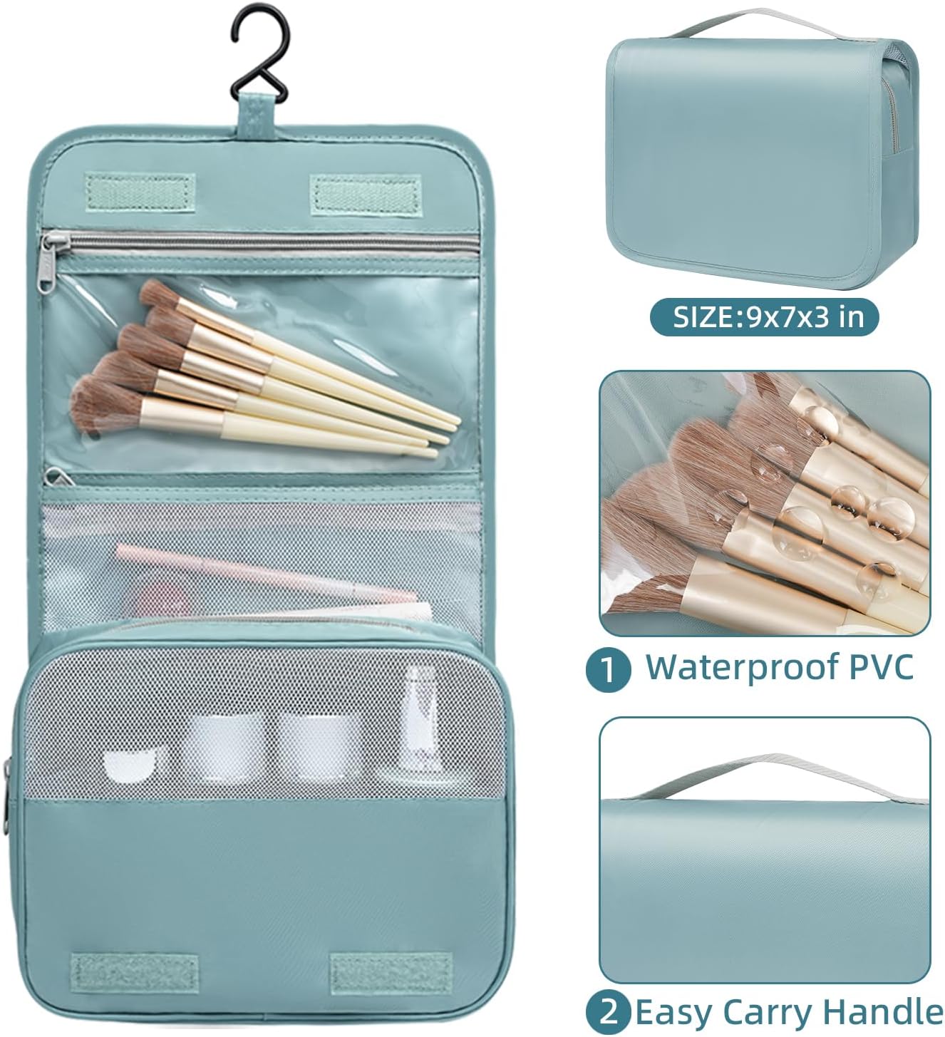 BAGAIL 6 Set/8 Set/10 Set Packing Cubes Various Sizes Packing Organizer for Travel Accessories Luggage Carry On Suitcase