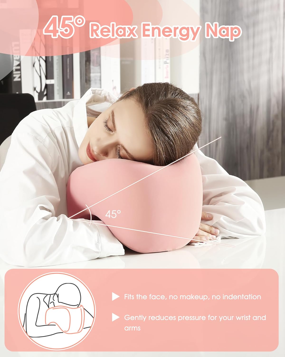 Travel Pillow, Neck Pillow Airplane, Plane Pillow Memory Foam Travel Neck Pillow with 360° Head and Neck Support, Portable Travel Essential Suitable for Airplane, Car, Train, or Bus Trip
