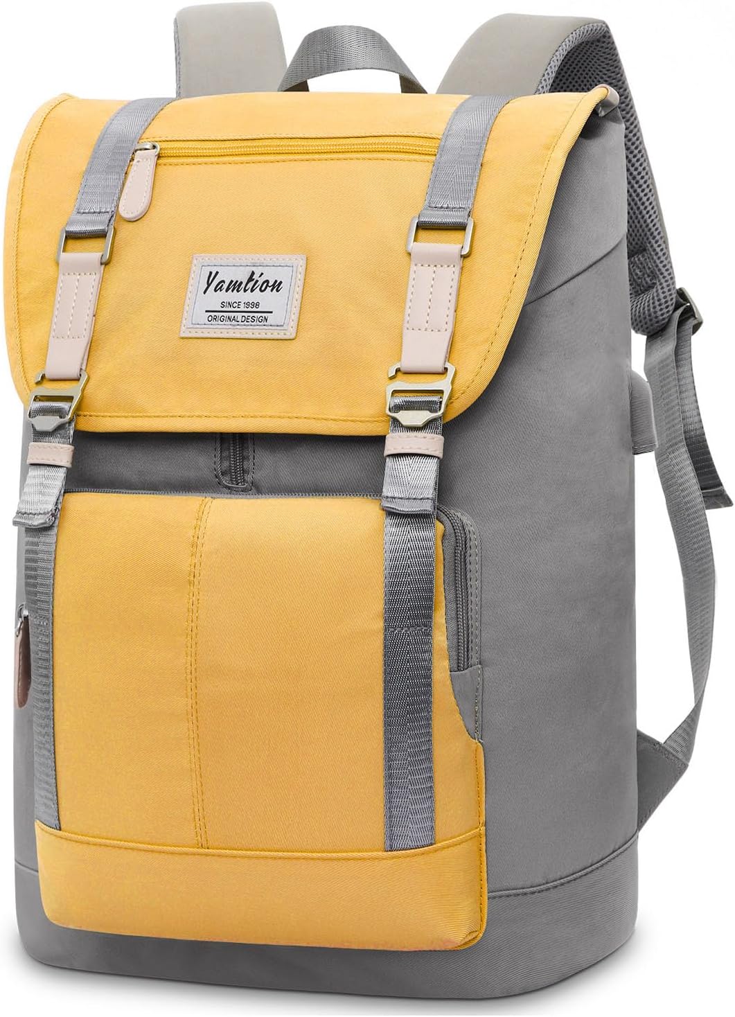 17" Laptop Backpack for Girls & Boys Teens, College Bookbag High School Backpack with USB Charging Port for Women & Men