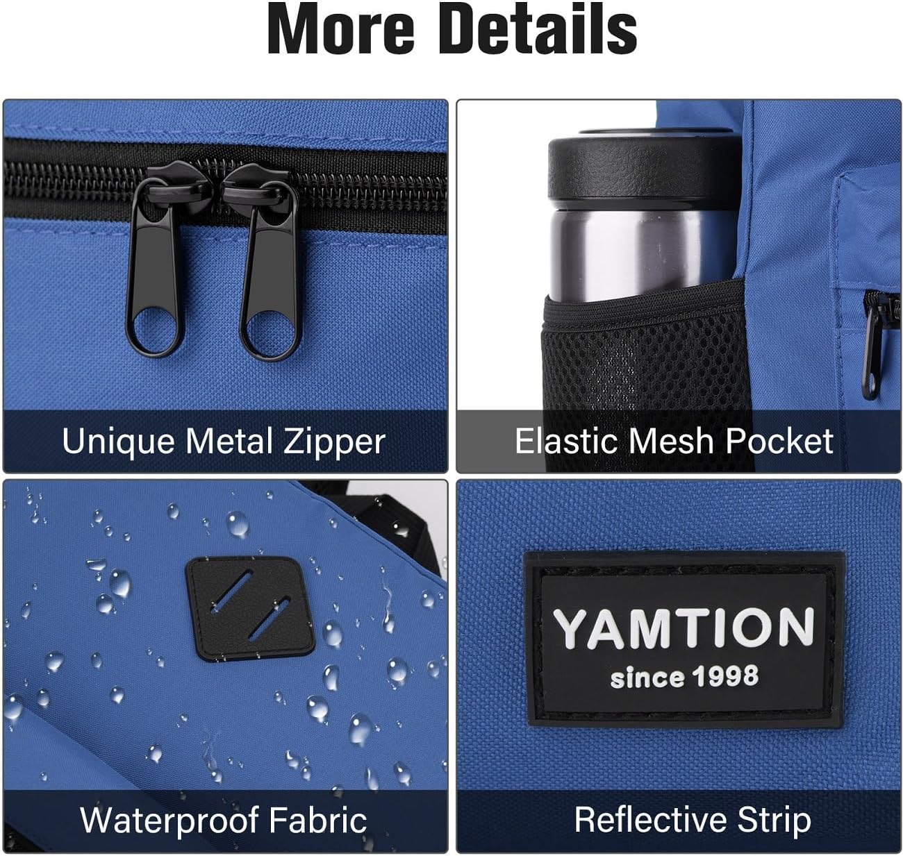 17.3 inch School Backpack,Classic Bookbag Backpack with USB Port for High School College Students Travel