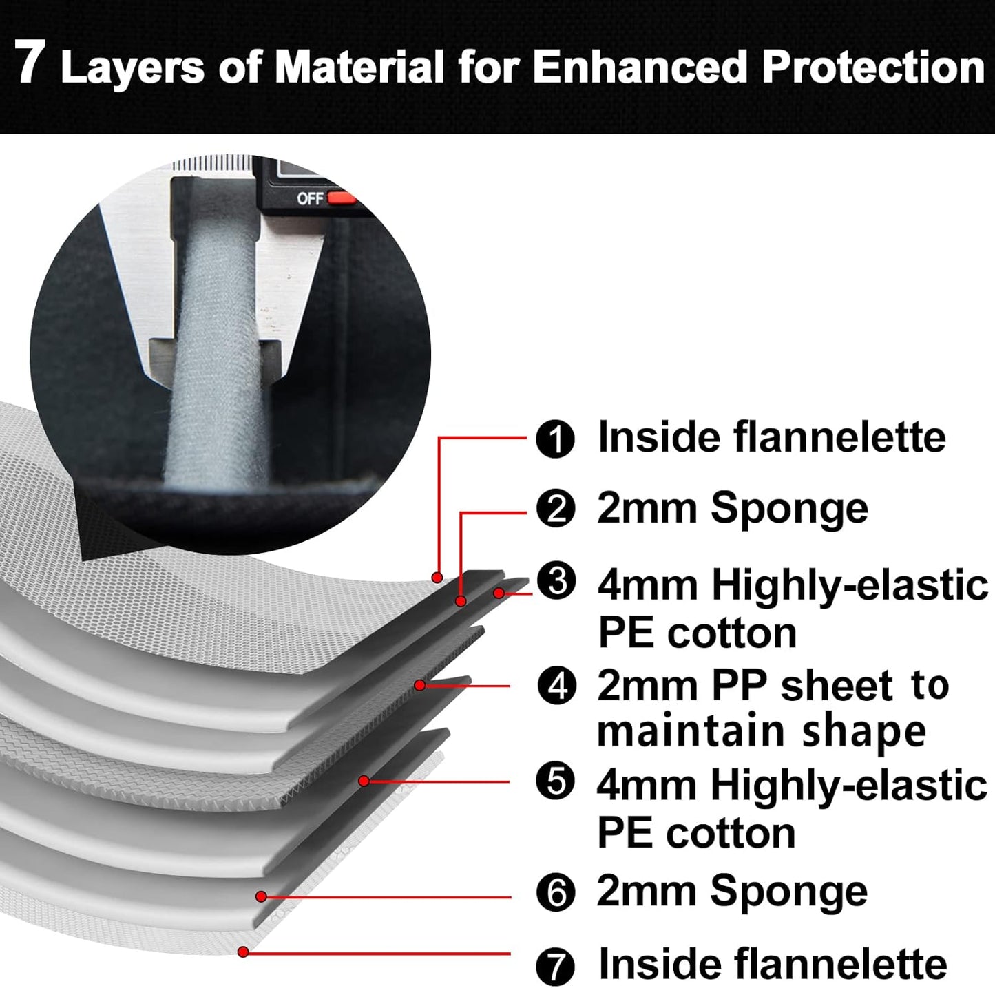 Cwatcun Professional Camera Backpack - Waterproof DSLR/SLR/Mirrorless Camera Case - Compatible with Sony, Canon, Nikon - Large Black