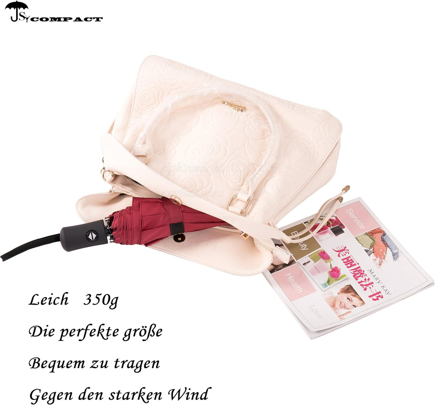 SY COMPACT Travel Umbrella Windproof Automatic Umbrellas Small Compact UV Sun Protection Factory Outlet Umbrella