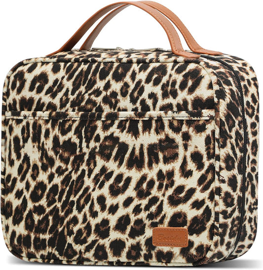 Hanging Travel Toiletry Bag,Large Capacity Cosmetic Travel Toiletry Organizer for Women with 4 Compartments & 1 Sturdy Hook,Perfect for Travel/Daily Use/Christmas