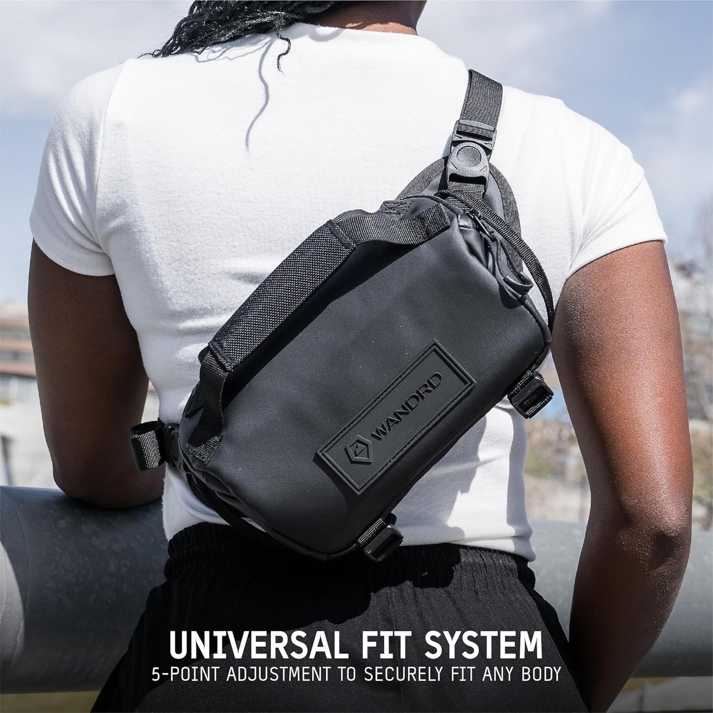 WANDRD ROGUE V1 3L Sling: Compact Camera Sling and Crossbody Bag with Fast Access, 3-Way Carry– Lightweight Everyday Bag Great for Travel, Photography, and Daily Use (Wasatch Green)