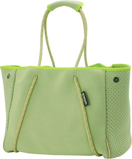 QOGiR Neoprene Multipurpose Beach Bag Tote with Inner Zipper Pocket … … … …