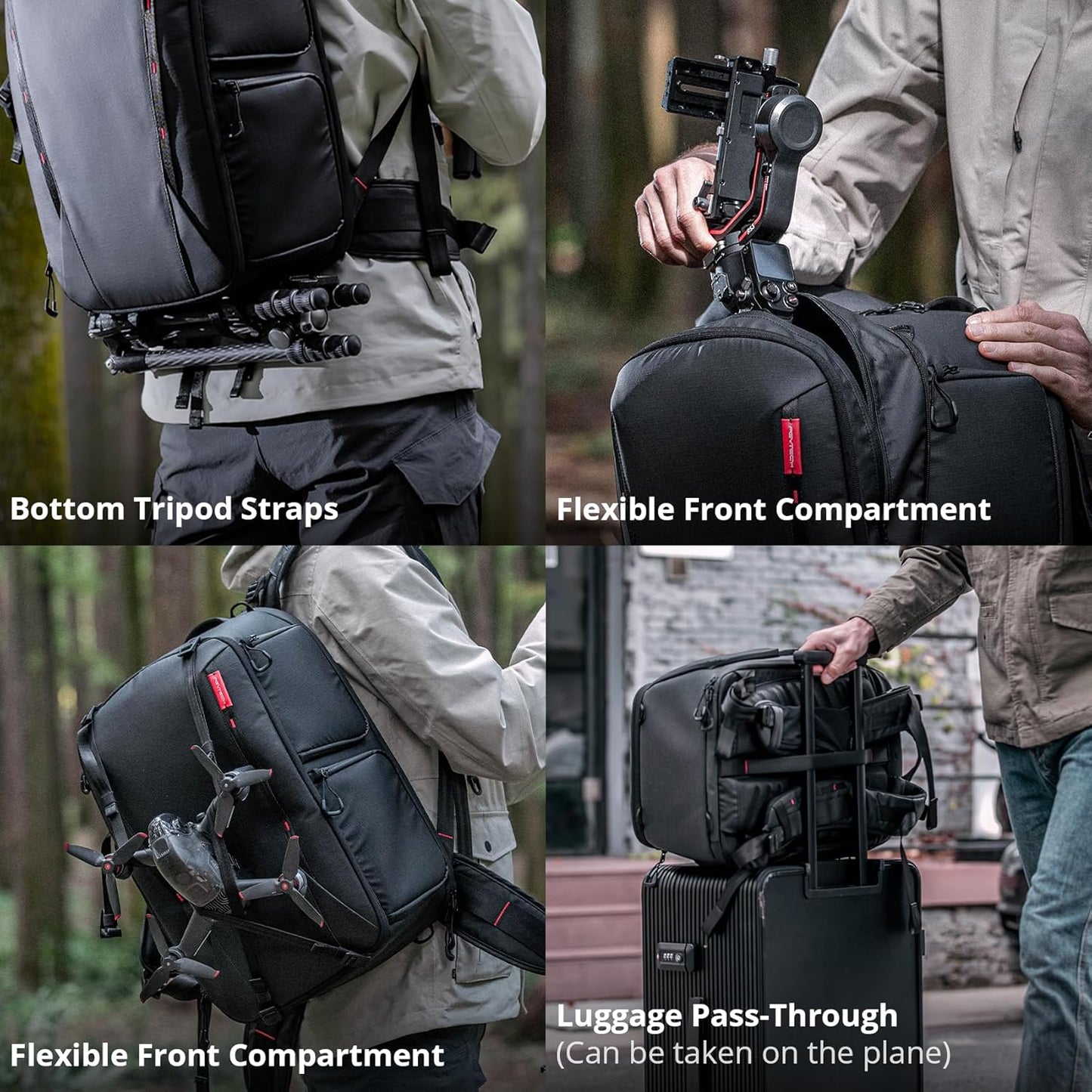 PGYTECH OneMo 2 Camera Backpack with Shoulder Bag for Photographers