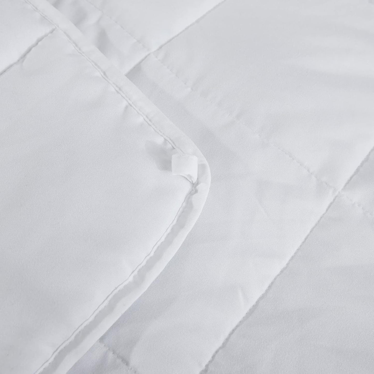 L'AGRATY Weighted Blanket - 60"x80" 20lbs Cooling Breathable Heavy Blanket Microfiber Material with Glass Beads Big Blanket for Adult All-Season Summer Fall Winter Soft Thick Comfort Blanket