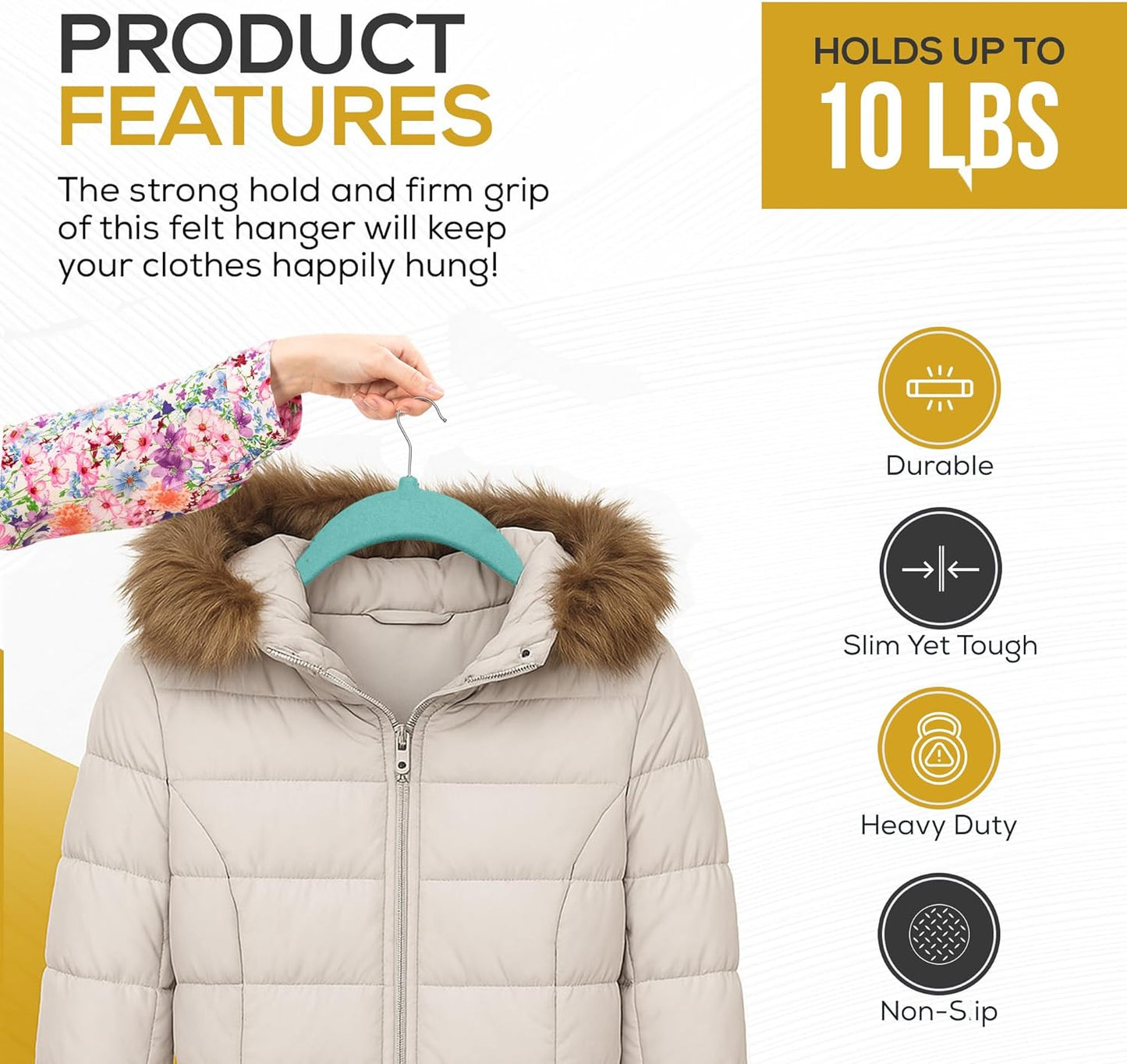 50 Pack New Premium Quality Velvet Hangers Ultra Thin Non Slip Adult Felt Space Saving Hangers for Closet Heavy Duty Coat Pants Dress Hangers 360° Swivel Hook Hold Upto 10 lbs Teal